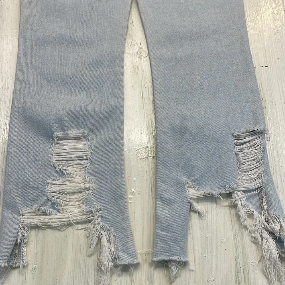 7 For All Mankind Luxe Vintage High Waist Slim Kick Sz 29